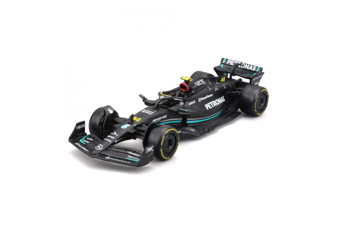 Колекційна автомодель "Mercedes-AMG F1 W14 E Performance (2023)" Bburago 18-38080, 1:43 масштаб