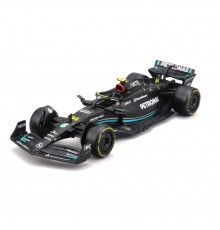 Колекційна автомодель "Mercedes-AMG F1 W14 E Performance (2023)" Bburago 18-38080, 1:43 масштаб