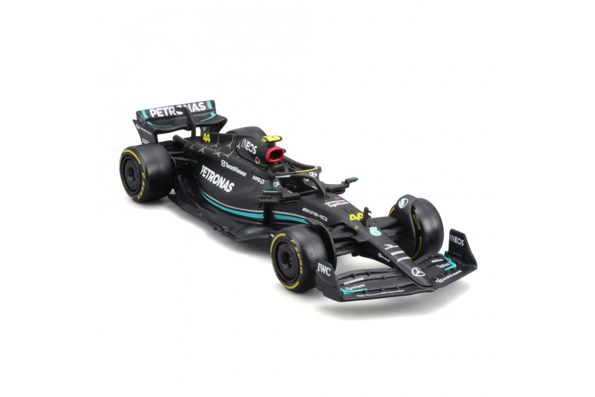 Колекційна автомодель "Mercedes-AMG F1 W14 E Performance (2023)" Bburago 18-38080, 1:43 масштаб