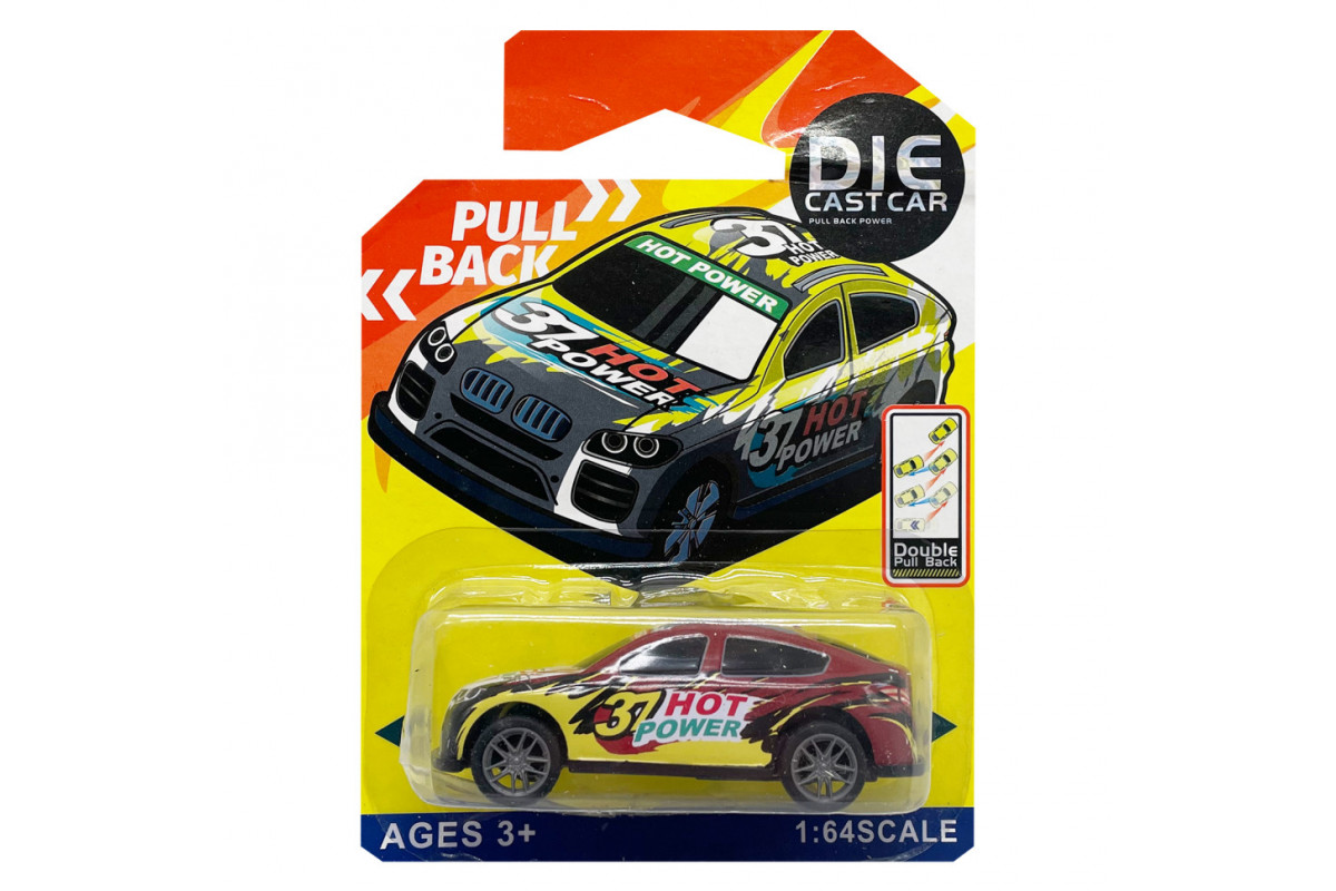 Машинка игровая металлическая "Hot Power" CS101-6 масштаб 1:64