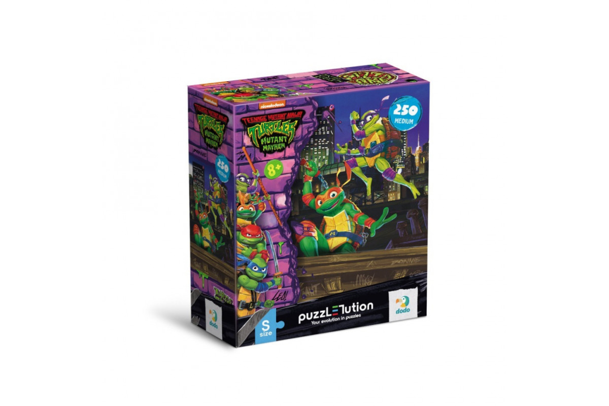 Пазл класичний Medium-S "TMNT. Донателло та Мікеланджело" 200529, 250 елементів