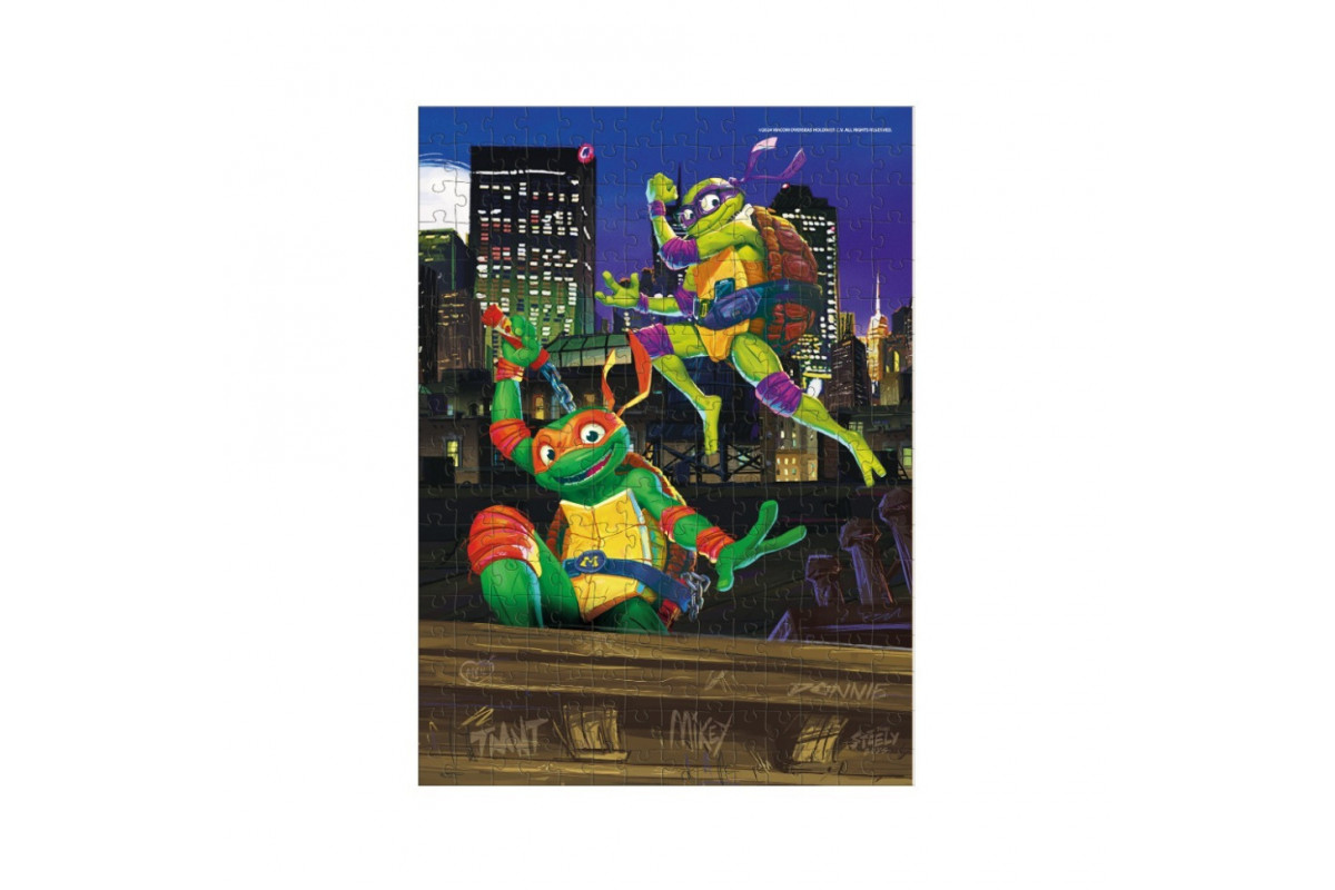Пазл класичний Medium-S "TMNT. Донателло та Мікеланджело" 200529, 250 елементів