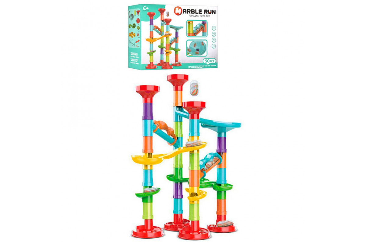 Гра лабіринт Marble Run  8803, 50 деталей