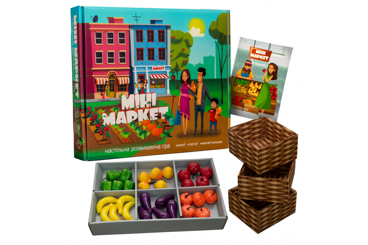 Настольная игра "Мини Маркет" 30915 (укр.)