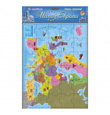 Магнитная карта-пазл Европа Artos 1298ATS 30х40 см