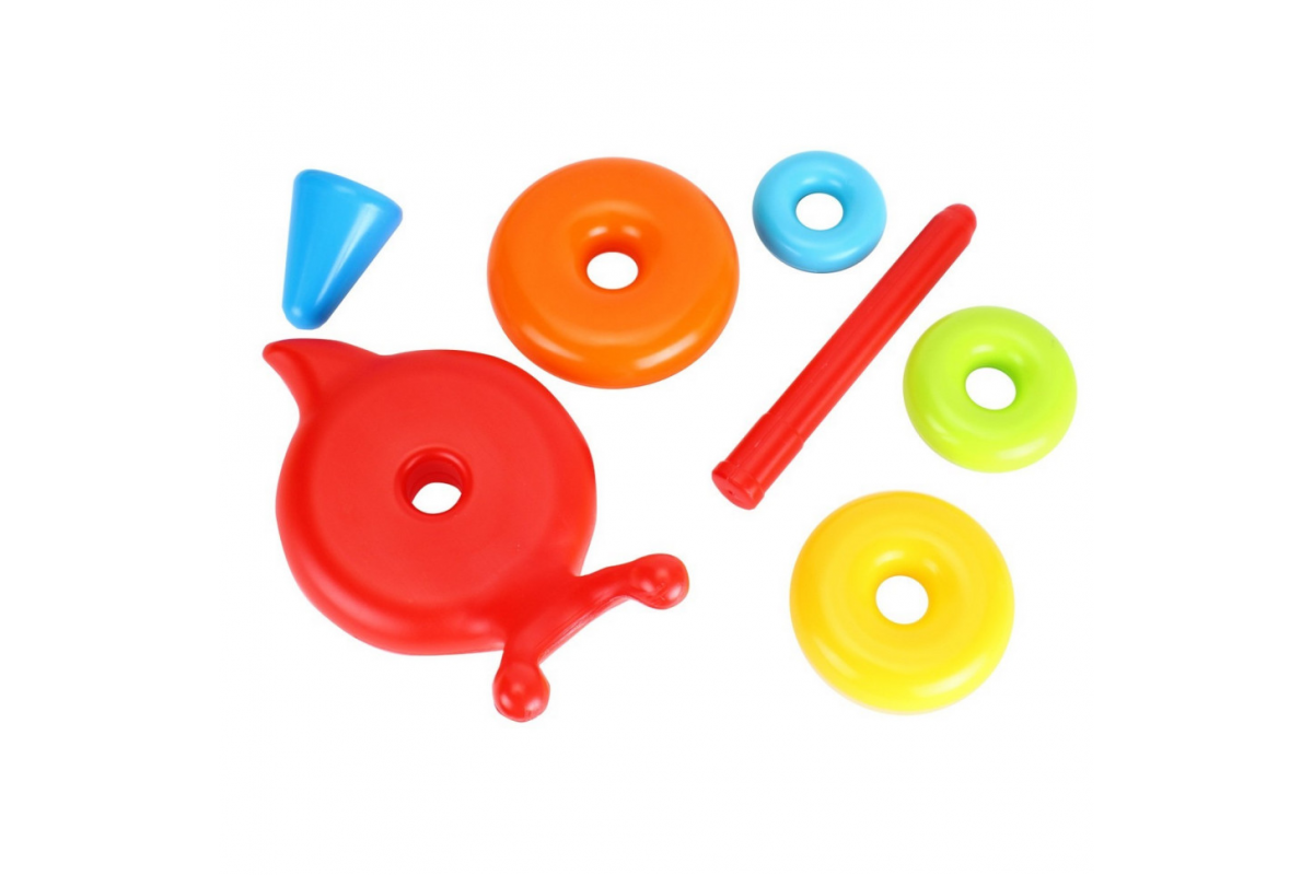 Дитяча розвиваюча іграшка "Пірамідка" ТехноК 5255TXK