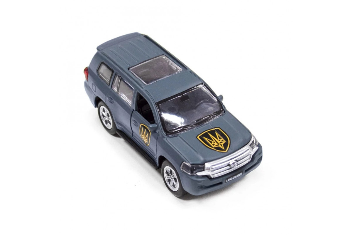 Автомодель серії «Шеврони Героїв» Toyota Land Сruiser «Рубіж» TechnoDrive KM6010