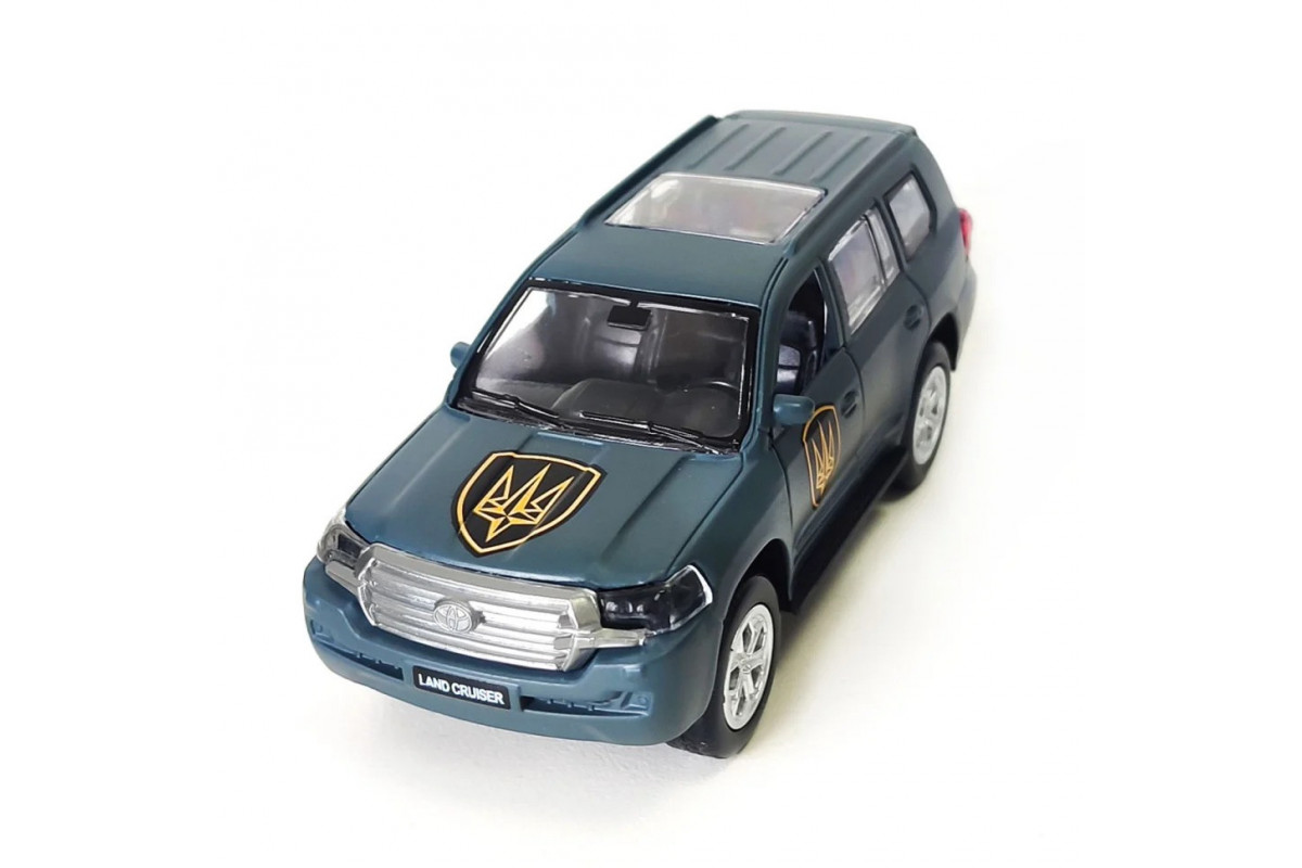 Автомодель серії «Шеврони Героїв» Toyota Land Сruiser «Рубіж» TechnoDrive KM6010