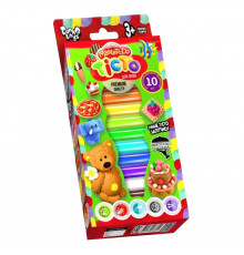 Комплект креативного творчества Тесто для лепки "Master Do" Danko Toys TMD-02-02 10 цветов УКР