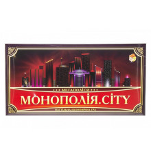 Настільна гра "Монополія. CITY" 1137ATS укр. мовою
