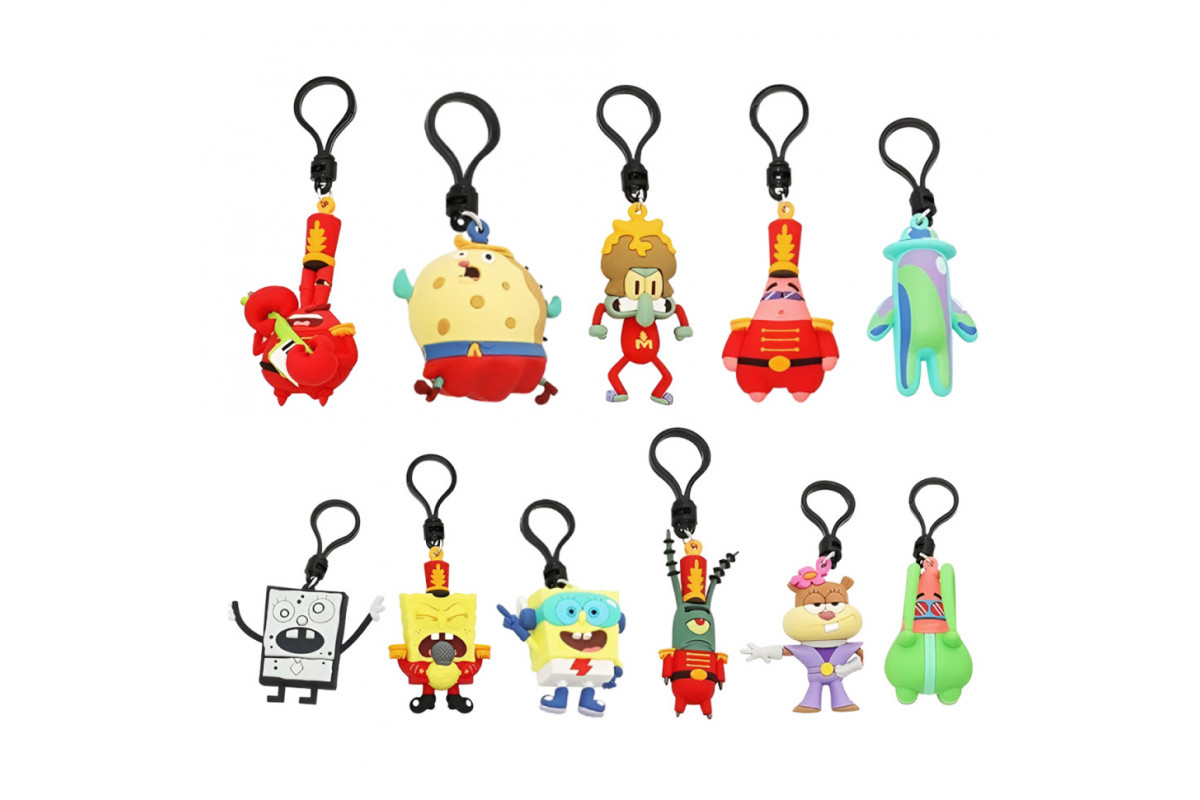 Игровая фигурка на клипсе "Губка Боб" Monogram 63345 серии "Nickelodeon"