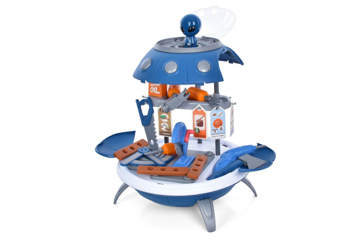 Детский стол с инструментами "UFO" 25767, 52 предмета