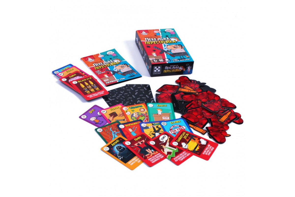 Настольная игра "Адская перестрелка" Vladi Toys VT8077-17 украинский язык