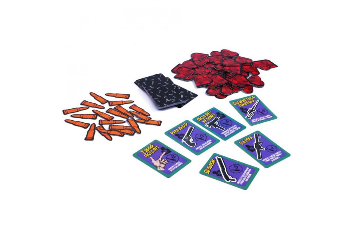 Настольная игра "Адская перестрелка" Vladi Toys VT8077-17 украинский язык