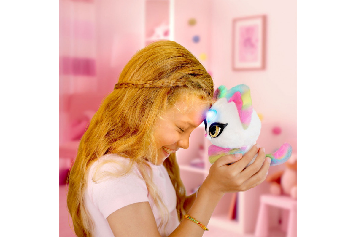 Интерактивная игрушка "Кошечка Луна" My Fuzzy Friends 18603 серии "Magic Whispers"