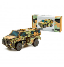 Деревянный 3D конструктор "Бушмастер" 139-0209, 139 деталей