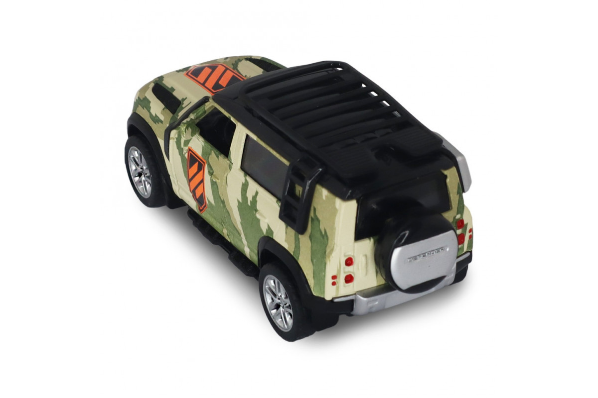 Автомодель серии "Шевроны Героев" Land Rover Defender 110 "3 ОШБр" TechnoDrive 250363M2 масштаб 1:39