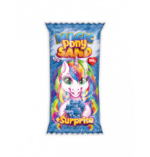 Набор для творчества "Кинетический песок "Magic Pony Sand" MPS-01, 150 грамм Синий