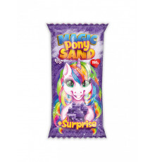 Набор для творчества "Кинетический песок "Magic Pony Sand" MPS-01, 150 грамм Фиолетовый