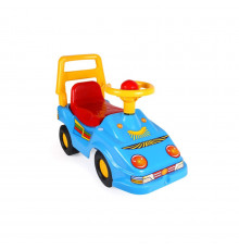 Детская каталка "Автомобиль для прогулок Эко" ТехноК 1196TXK до 20 кг Голубой