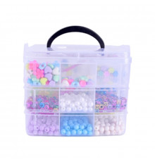 Набор бисера для творчества 330-148/149 трехэтажный бокс, микс