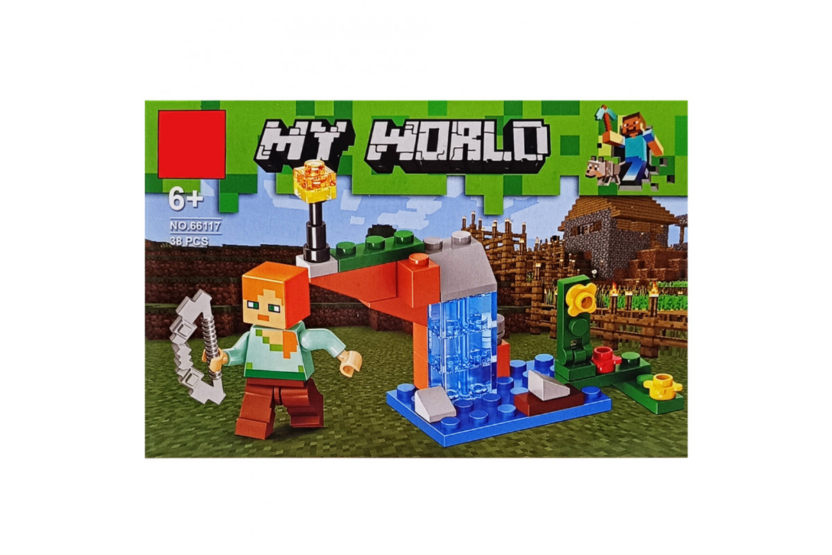 Конструктор детский "Minecraft" 66117-5, 39 деталей