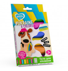 Набор для лепки с тестом Ассорти 6 цветов #Ukraine TM Lovin 41171