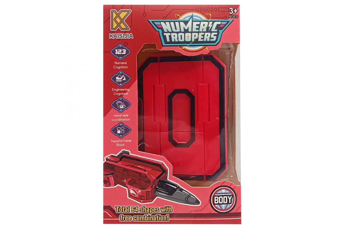 Дитячий Трансформер транспорт "Numerc Troopers" 8336 Вид 4