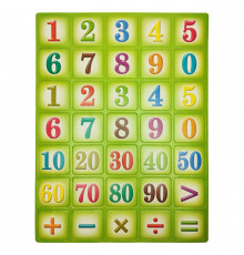 Детский обучающий набор магнитов "Цифры" 1151ATS для 3х лет Зелёный