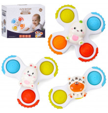 Детский развивающий "Cпинер" B20A, мягкие кнопки, присоска