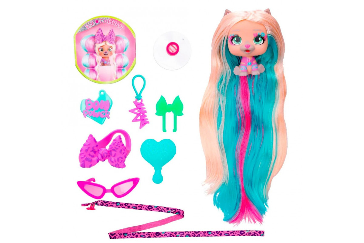 Модный любимец "Ким VIP Pets PETS S6 BOW POWER IMC 714793, волосы 30 см