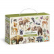 Детский пазл Монтессори "Лесные животные" 300629, 200 элементов