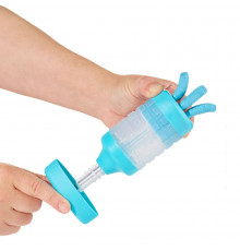 Незастывающая масса для лепки с прессом 595106, 5х6х19 см Голубой