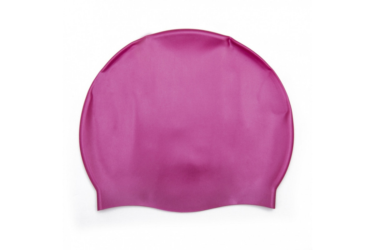 Шапочка для плавания 26006 резиновая Фиолетовый