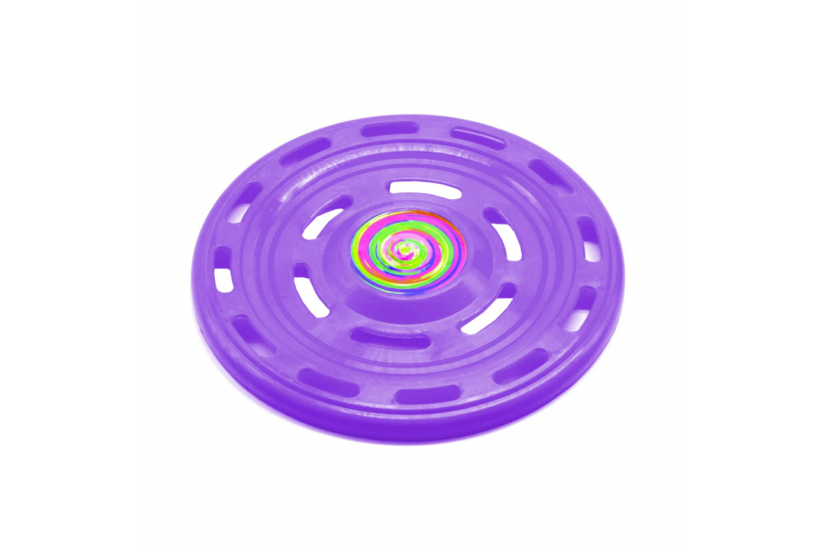 Літаюча тарілка Mtoys S0007 22 см Фіолетовий