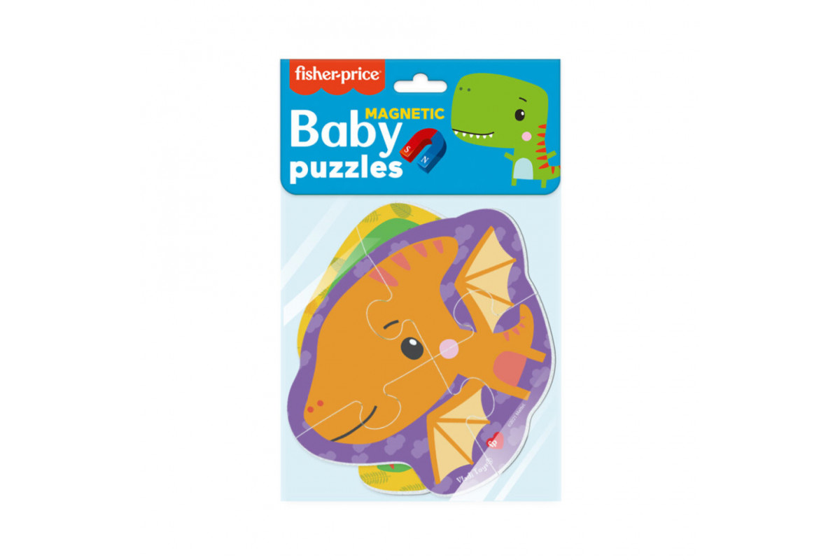 Магнитные беби пазлы "Динозаврики" Vladi Toys VT3208-16