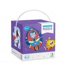 Дитячий пазл Транспорт DoDo 300154, 2-3-4 елемента