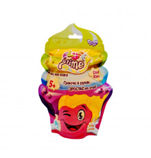 Вязкая масса "Fluffy Slime" FLS-02-01U упаковка 500 мл Оранжевый