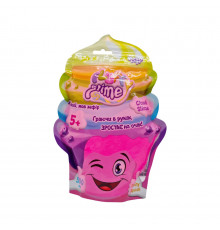 Вязкая масса "Fluffy Slime" FLS-02-01U упаковка 500 мл Розовый