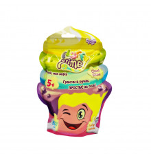 Вязкая масса "Fluffy Slime" FLS-02-01U упаковка 500 мл Желтый