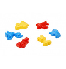 Детские паски для игры в песочнице "Кроха" №1 1159,  6 шт в наборе