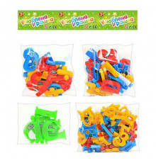 Набор магнитных букв и цифр 0703 EUR на рус,англ,укр. языках