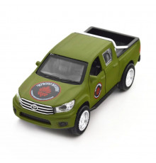 Автомодель серии «Шевроны Героев» Toyota Hilux «Красная калина» TechnoDrive KM6119