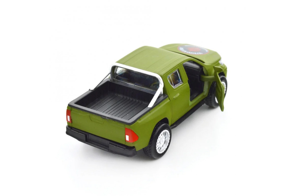 Автомодель серии «Шевроны Героев» Toyota Hilux «Красная калина» TechnoDrive KM6119