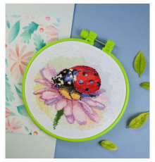 Набір для вишивання хрестиком "Cонячний Бедрик" AHM-078, 17х17 см