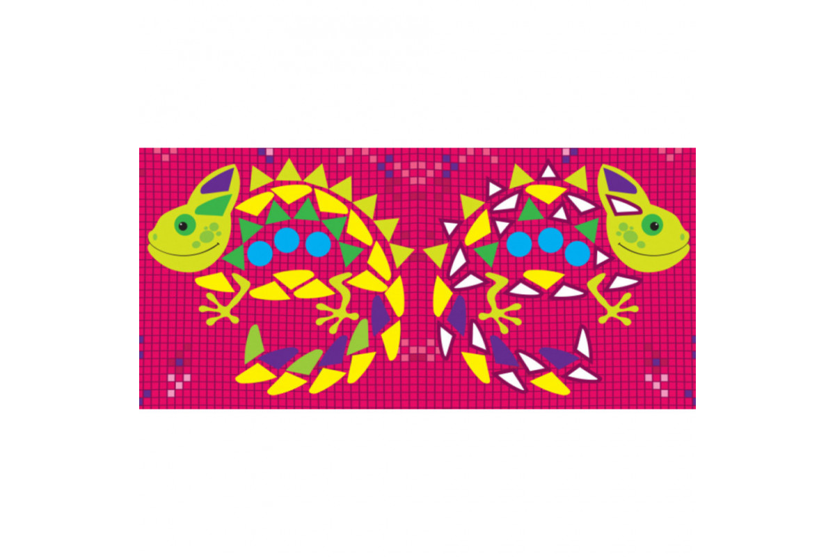 Развивающая книжка Наклейки-картинки "Хамелеон" 668004, 8 страниц