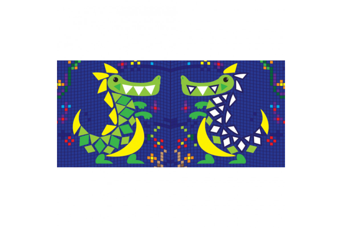 Развивающая книжка Наклейки-картинки "Хамелеон" 668004, 8 страниц