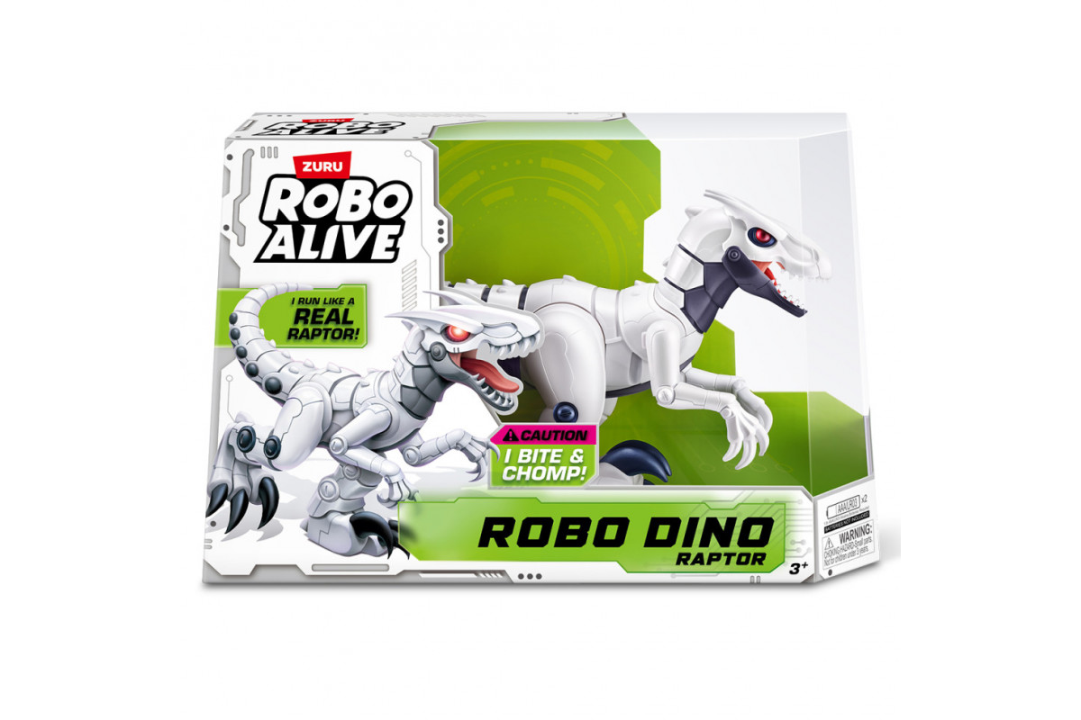 Интерактивная игрушка Раптор Pets & Robo Alive 71152 серии "Robo Dino" S1