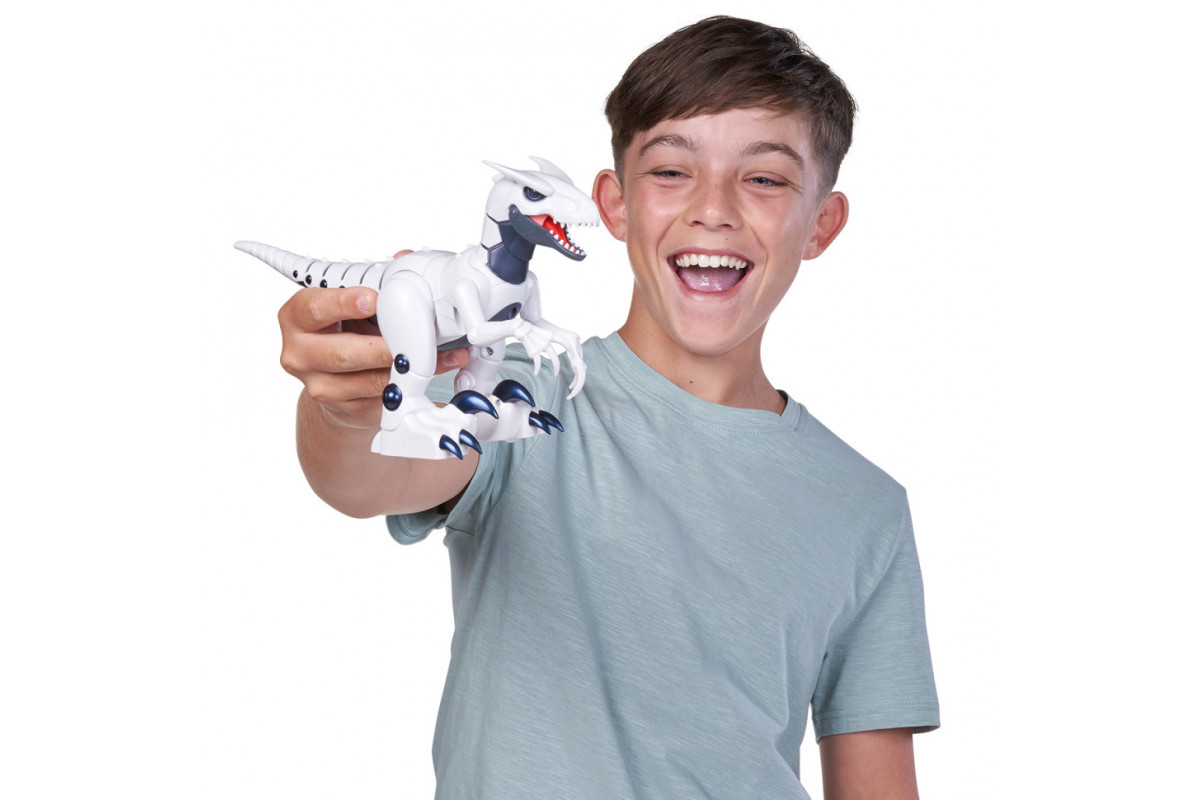 Интерактивная игрушка Раптор Pets & Robo Alive 71152 серии "Robo Dino" S1