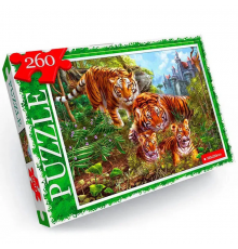 Пазл "Тигры" Danko Toys C260-13-02, 260 эл.